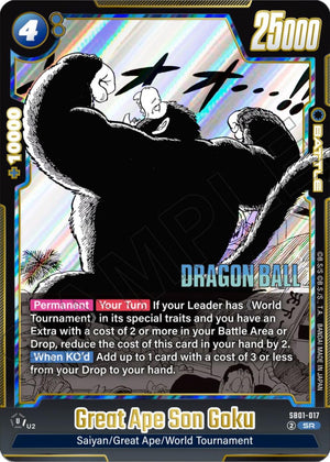 Great Ape Son Goku [SB01-017]
