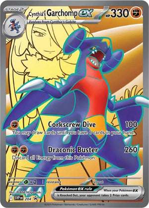 Promo Cynthia's Garchomp ex [204 Near Mint ]