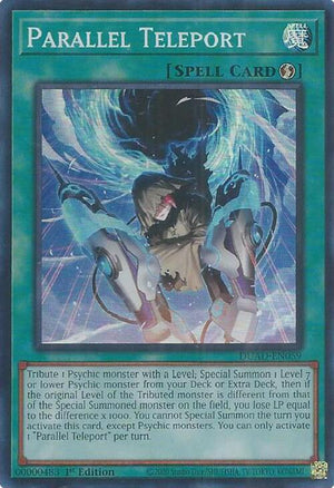 1st Edition Parallel Teleport [DUAD-EN059 Near Mint] Super Rare