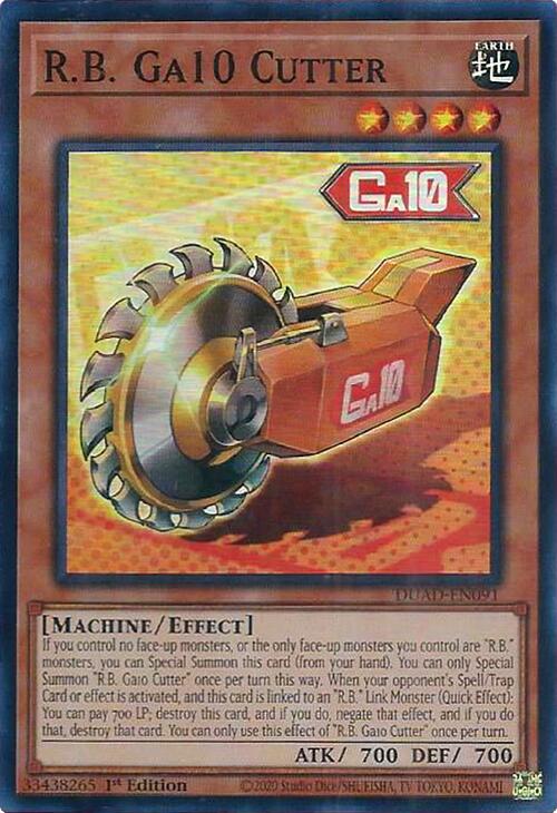 R.B. Ga10 Cutter