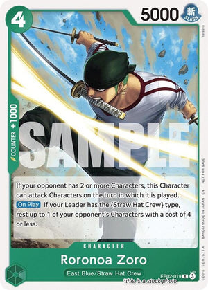 EB02-019 Roronoa Zoro (Tournament Pack 2025 Vol. 3) Rare