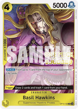 Basil Hawkins (Judge Pack Vol. 6) [OP10-109] One Piece Promotion Cards