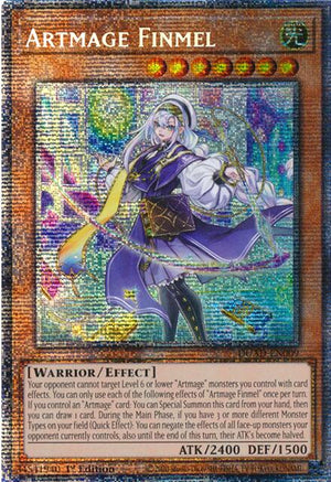 1st Edition Artmage Finmel (Starlight Rare) [DUAD-EN009 Lightly Played] Starlight Rare