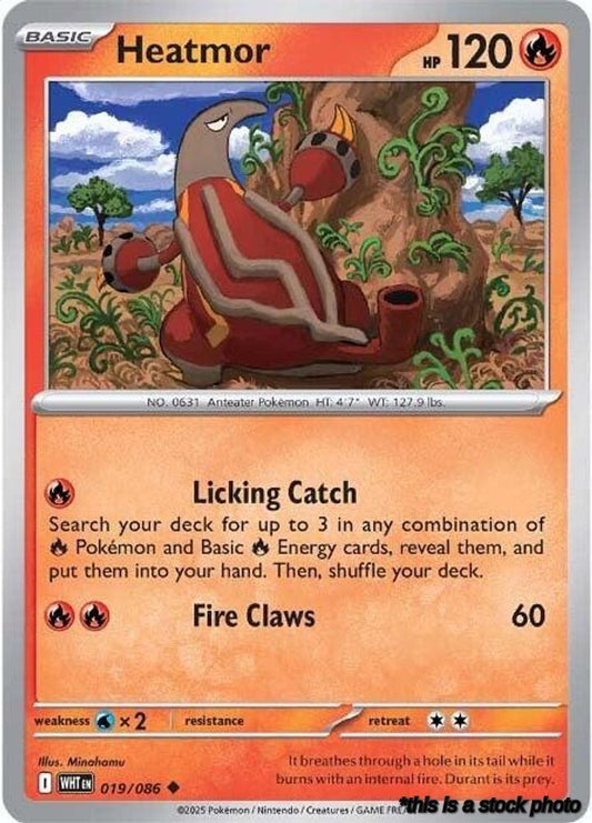 Uncommon Heatmor [019/086 Near Mint ]