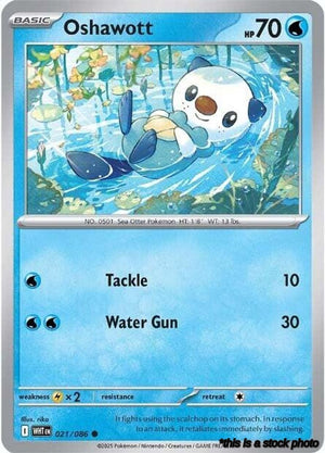 Normal Oshawott [021/086 Near Mint ]