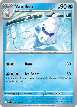 Common Vanillish [028/086 Near Mint ]