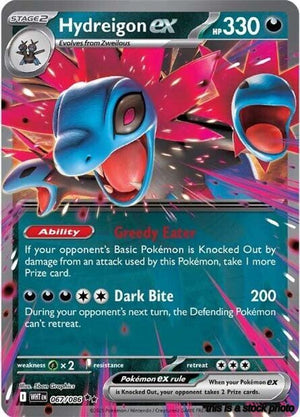 Double Rare Hydreigon ex [067/086 Near Mint ]