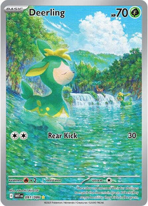 Illustration Rare Deerling - 091/086 [091/086 Near Mint ]