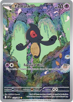 Illustration Rare Yamask - 122/086 [122/086 Near Mint ]