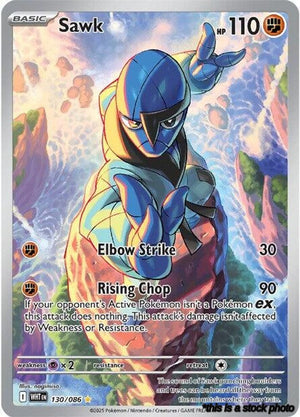 Holofoil Sawk - 130/086 [130/086 Near Mint ]