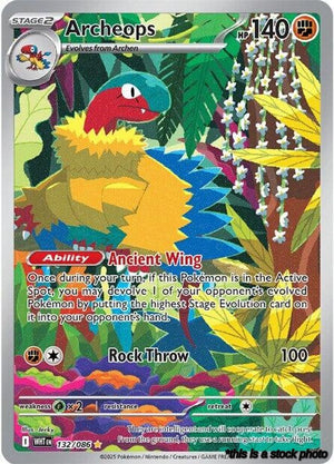 Illustration Rare Archeops - 132/086 [132/086 Near Mint ]