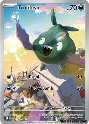 140/086 Trubbish Illustration Rare Holofoil