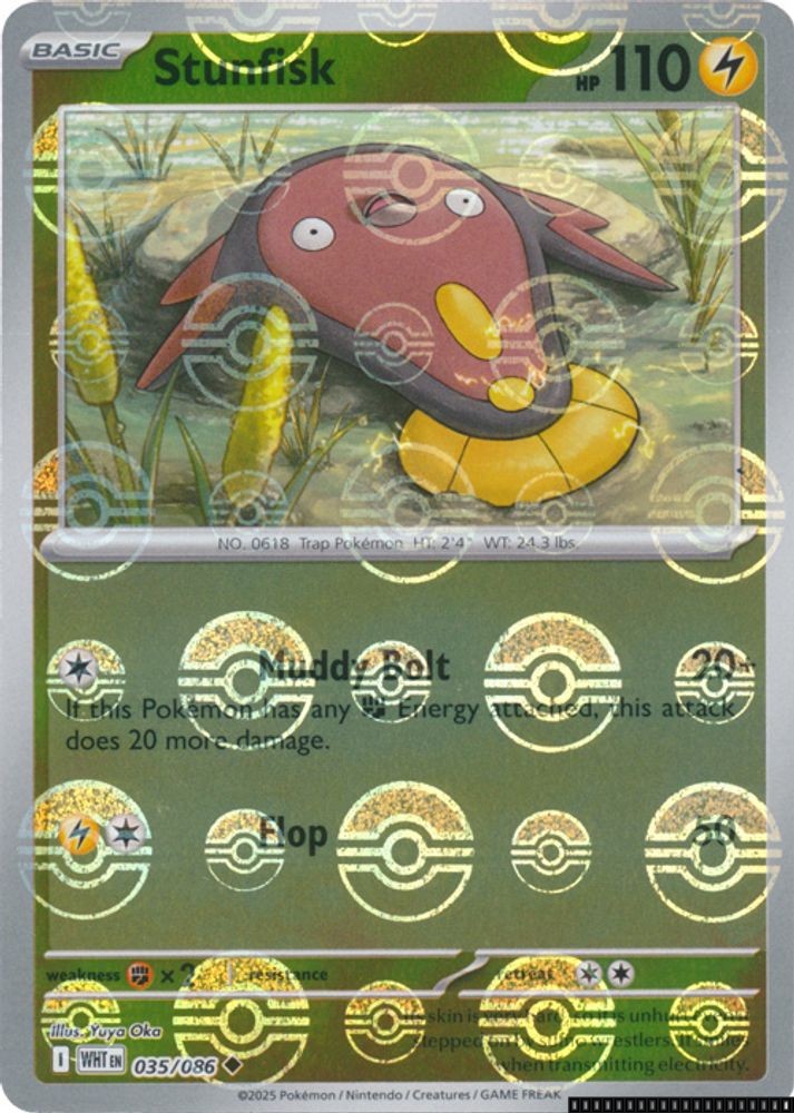 Stunfisk (Poke Ball Pattern)