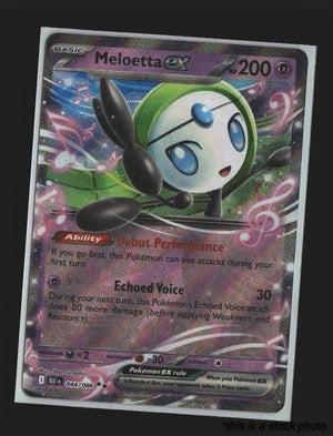 Double Rare Meloetta ex [044/086 Lightly Played ]