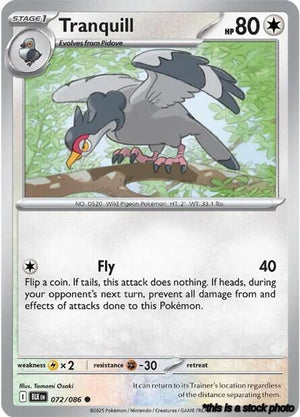 Common Tranquill [072/086 Near Mint ]