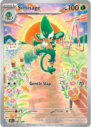 Illustration Rare Simisage - 090/086 [090/086 Near Mint ]