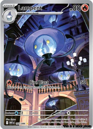 102/086 Lampent Illustration Rare Holofoil