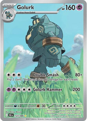 Illustration Rare Golurk - 123/086 [123/086 Near Mint ]