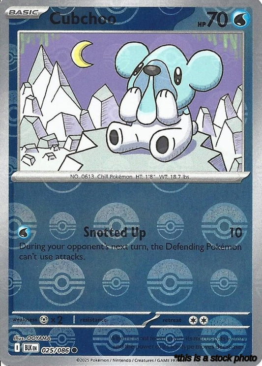 Cubchoo (Poke Ball Pattern)