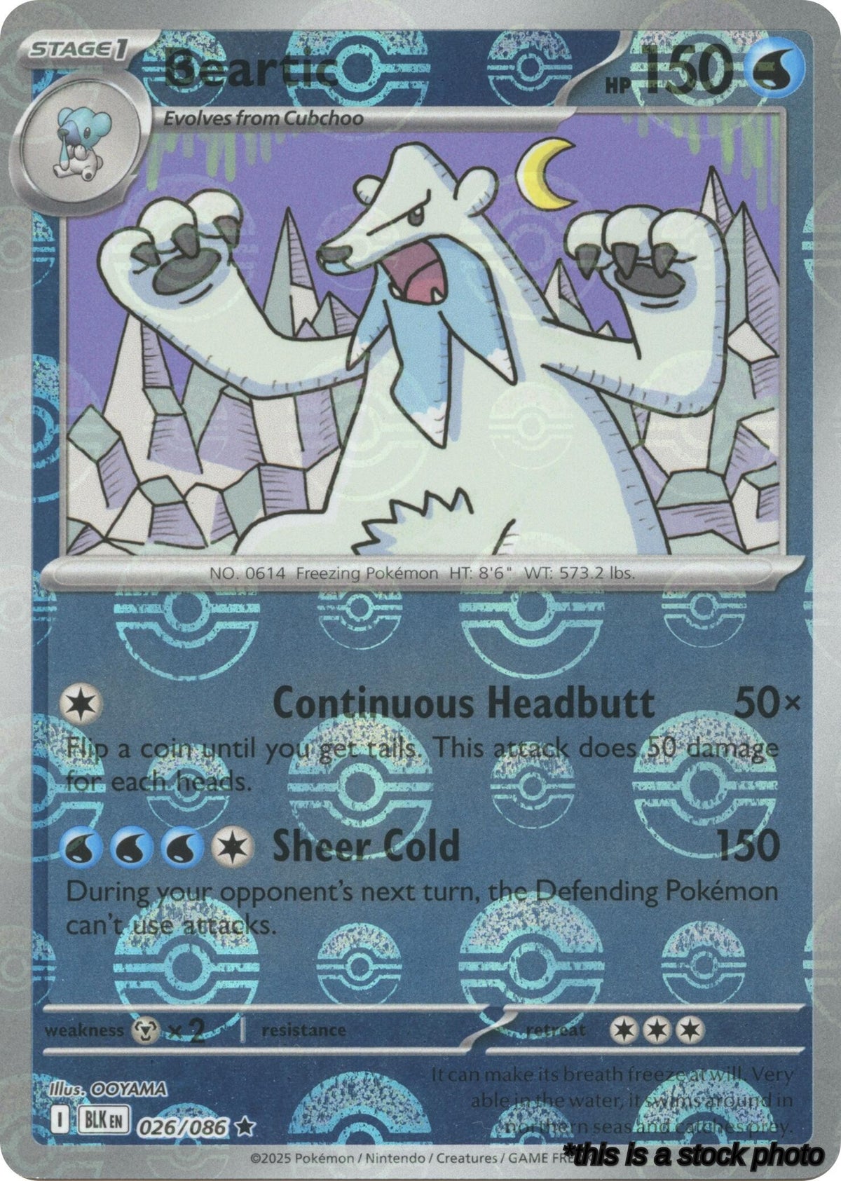 Beartic (Poke Ball Pattern)