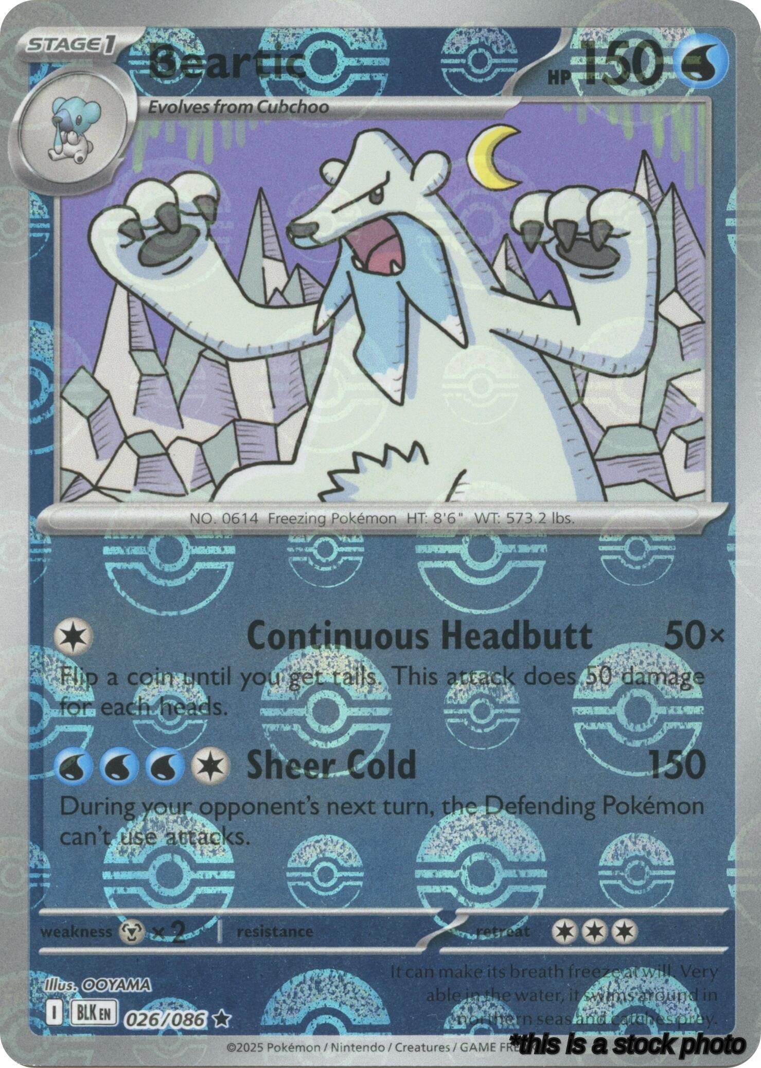 Beartic (Poke Ball Pattern)