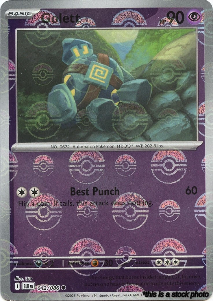 Golett (Poke Ball Pattern)