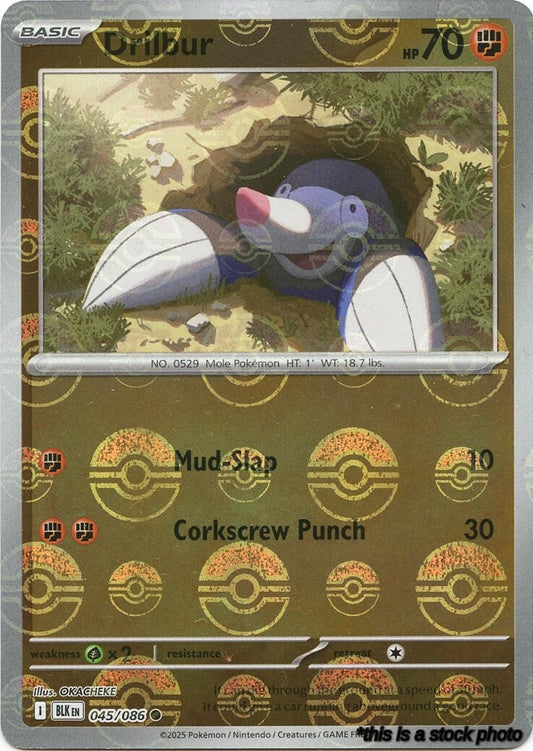 Drilbur (Poke Ball Pattern)