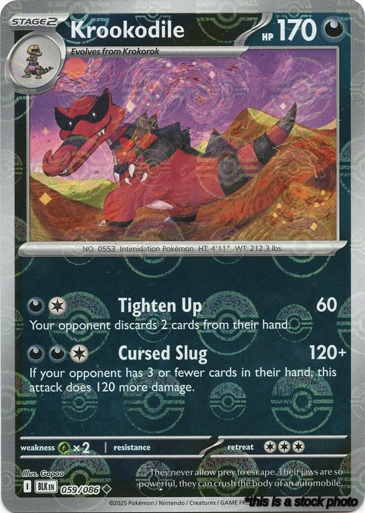Krookodile (Poke Ball Pattern)