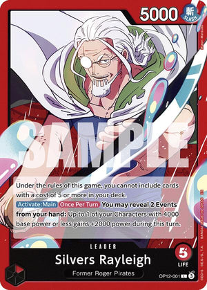 Silvers Rayleigh [OP12-001] Legacy of the Master