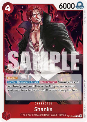 Shanks (008) [OP12-008] Legacy of the Master