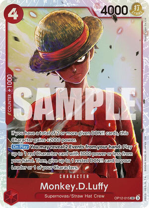 Monkey.D.Luffy [OP12-015] Legacy of the Master