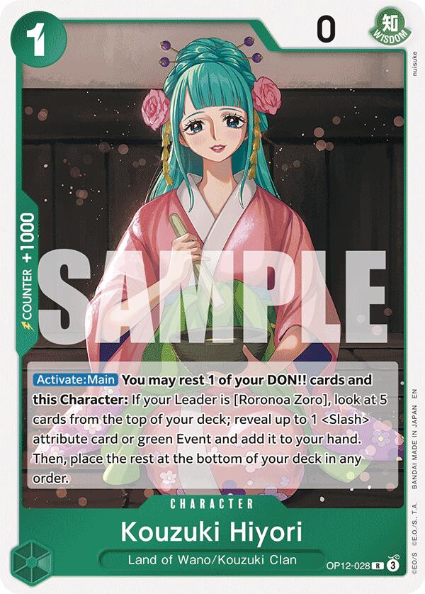 Kouzuki Hiyori [OP12-028] Legacy of the Master