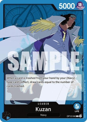 Kuzan (040) [OP12-040] Legacy of the Master