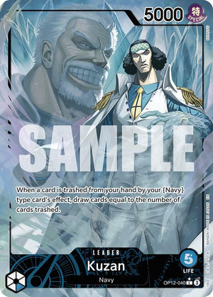 Kuzan (040) (Alternate Art) [OP12-040] Legacy of the Master