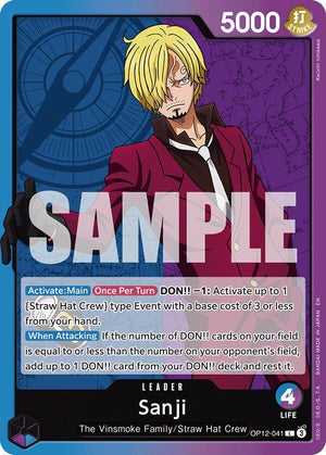 Sanji (041) [OP12-041] Legacy of the Master