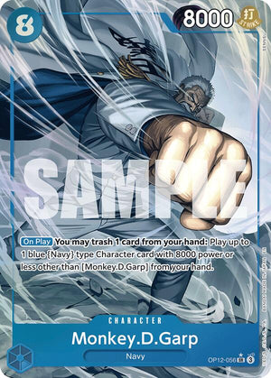 Monkey.D.Garp (Alternate Art) [OP12-056] Legacy of the Master