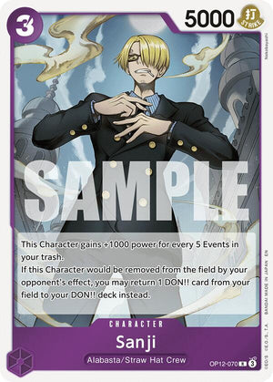 Sanji (070) [OP12-070] Legacy of the Master
