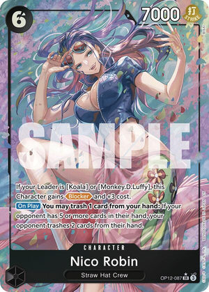 Nico Robin (Alternate Art) [OP12-087] Legacy of the Master