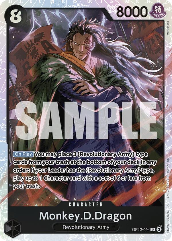 Monkey.D.Dragon [OP12-094] Legacy of the Master