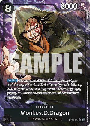 Monkey.D.Dragon (Alternate Art) [OP12-094] Legacy of the Master
