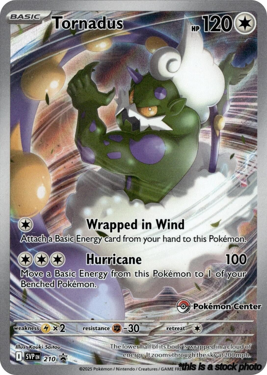 Tornadus - 210 (Pokemon Center Exclusive)