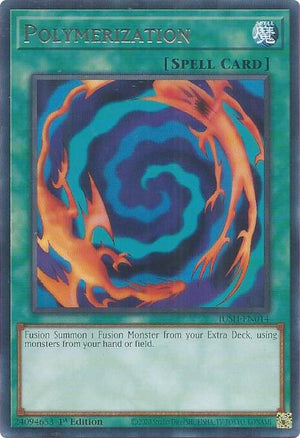 1st Edition Polymerization [JUSH-EN014 Lightly Played] Rare