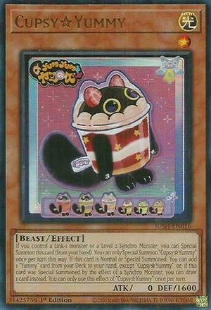 1st Edition CupsyYummy [JUSH-EN016 Near Mint] Ultra Rare