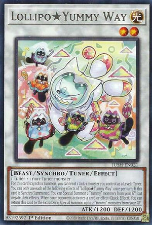 1st Edition LollipoYummy Way [JUSH-EN021 Near Mint] Rare