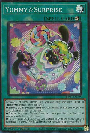 1st Edition YummySurprise [JUSH-EN025 Near Mint] Super Rare