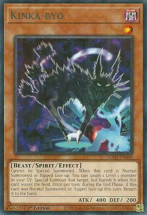 1st Edition Kinka-byo [JUSH-EN049 Moderately Played] Rare