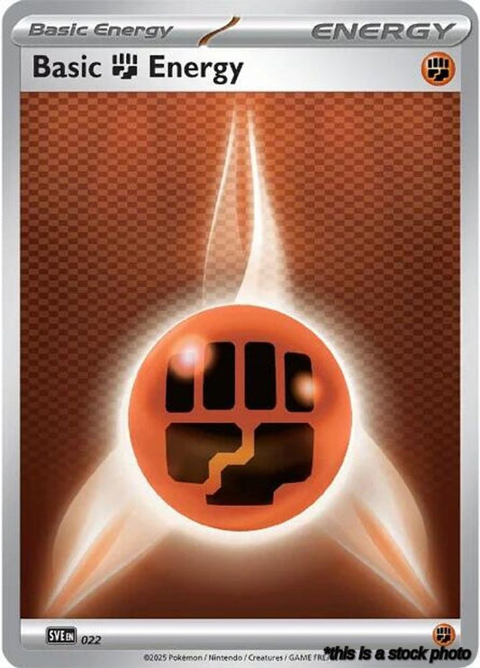 Common Basic Fighting Energy - 022 [022 Near Mint ]