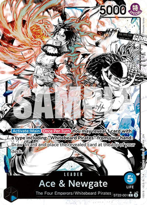 Ace & Newgate (Parallel) [ST22-001] Starter Deck 22: Ace & Newgate