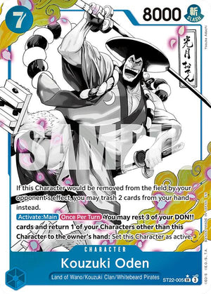 Kouzuki Oden (Parallel) [ST22-005] Starter Deck 22: Ace & Newgate