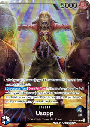 OP10-042 Usopp (Official Playmat -Limited Edition Vol. 3) Leader